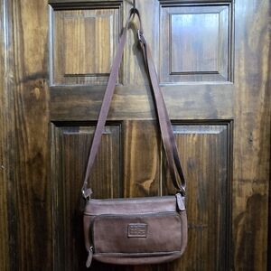 Genuine Leathet Fossil Crossbody Purse